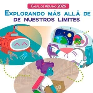 Cartel del Casal de Verano 2026: exploración de la Tierra, los océanos y el espacio