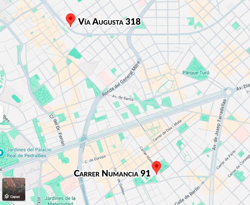 nueva ubicación en Numancia y sarria